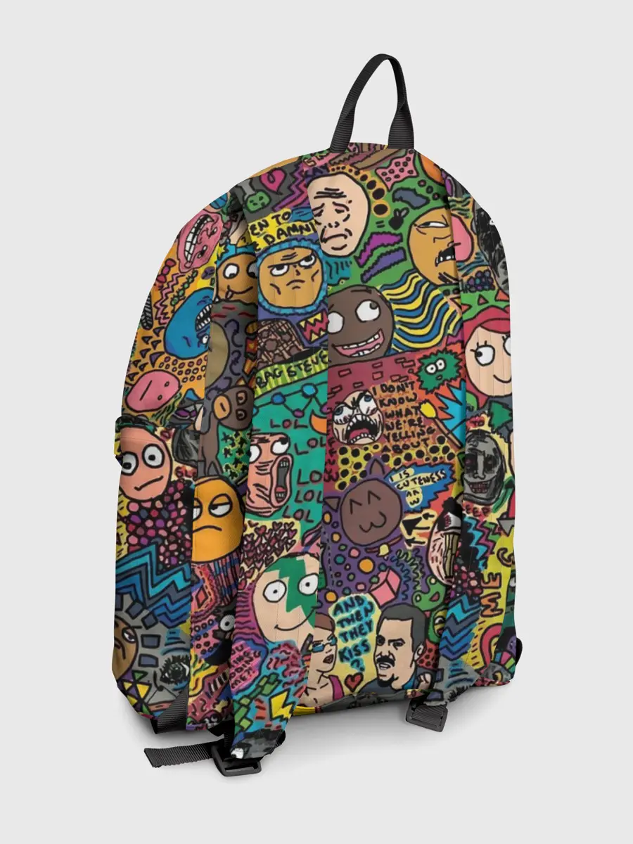 Рюкзак джинсовый / Цветные мемы из ВК