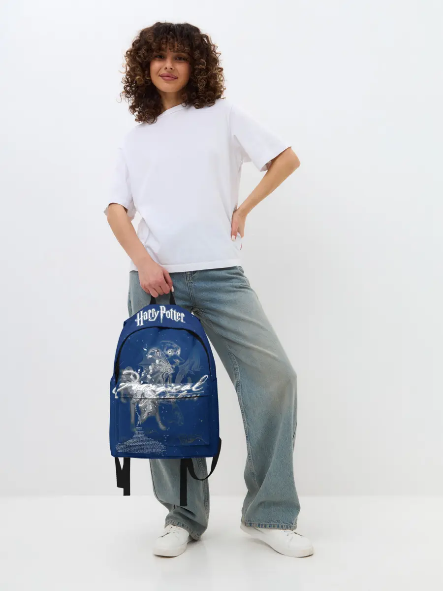Рюкзак джинсовый / Magical Creatures