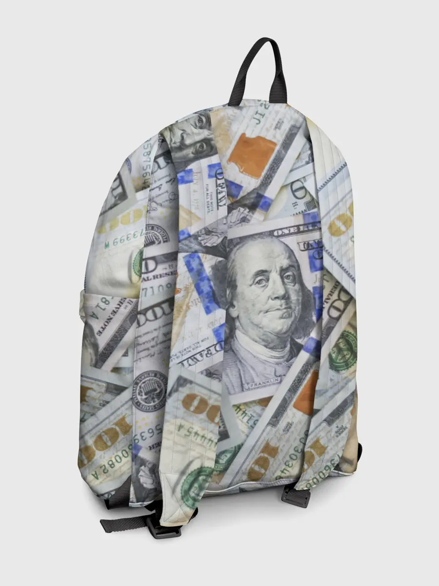 Рюкзак джинсовый / Доллары