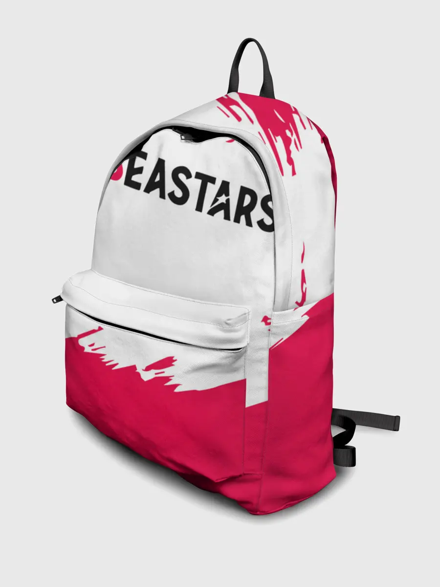 Рюкзак джинсовый / Beastars белые линии