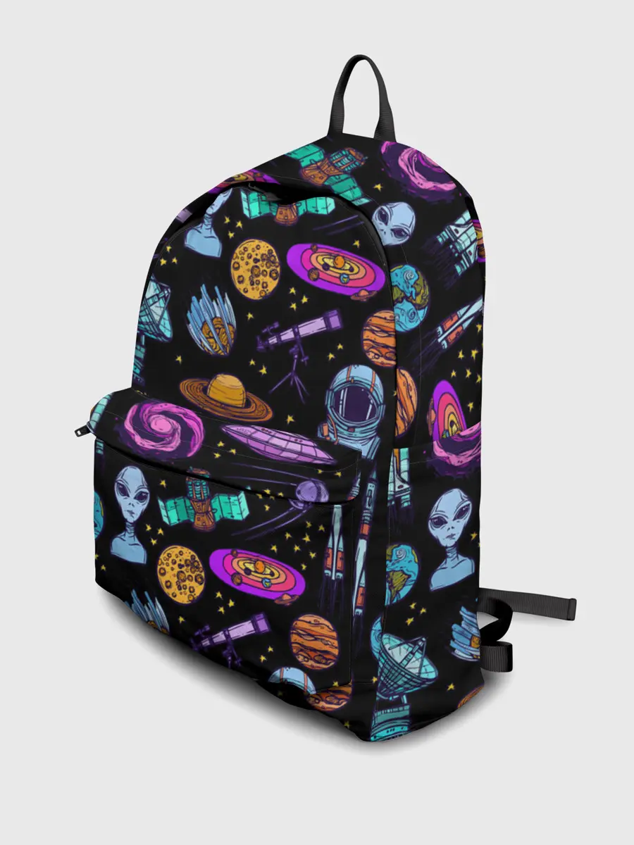 Рюкзак джинсовый / космос