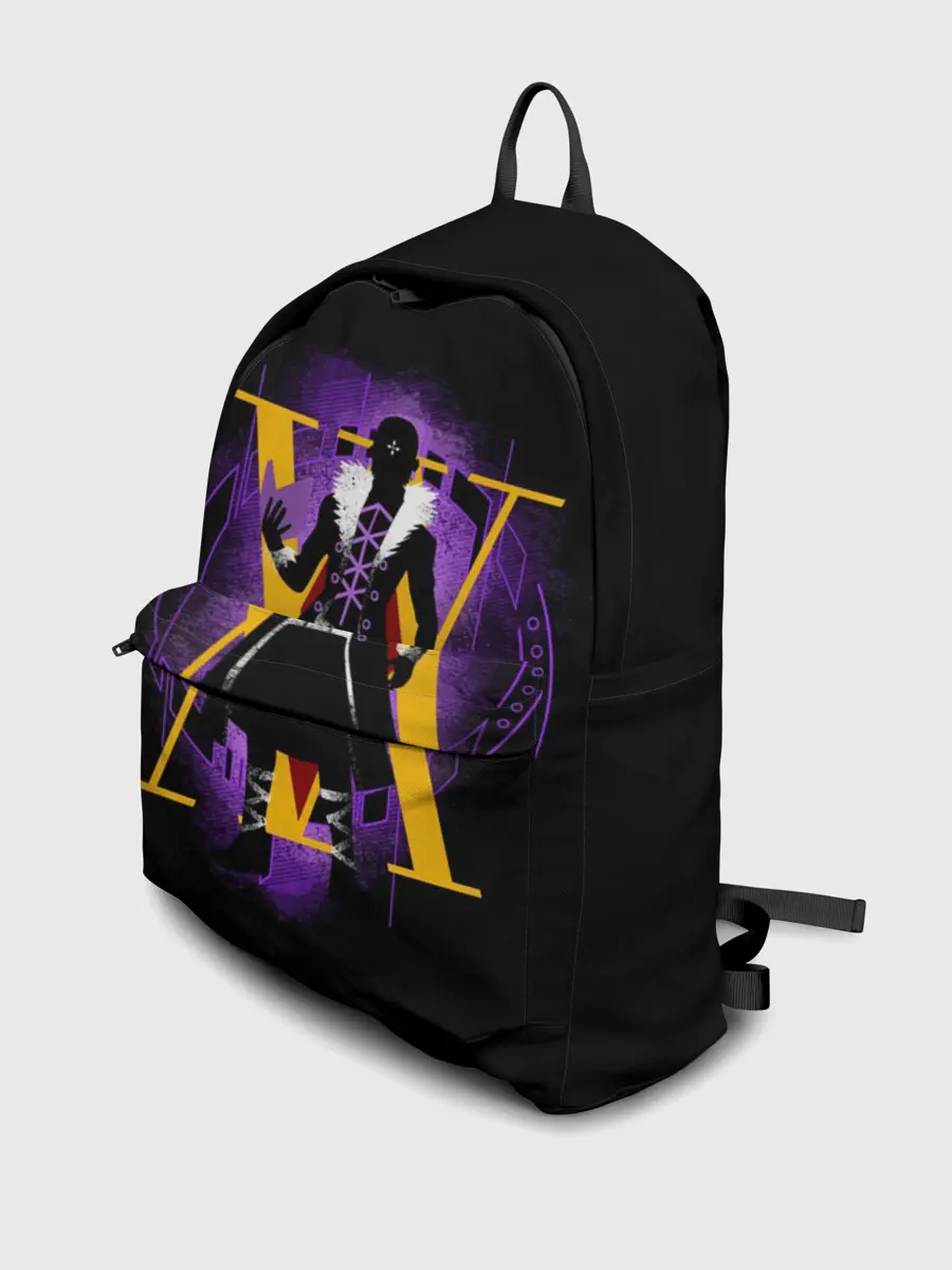 Рюкзак джинсовый / HH желтый на фиолетовом