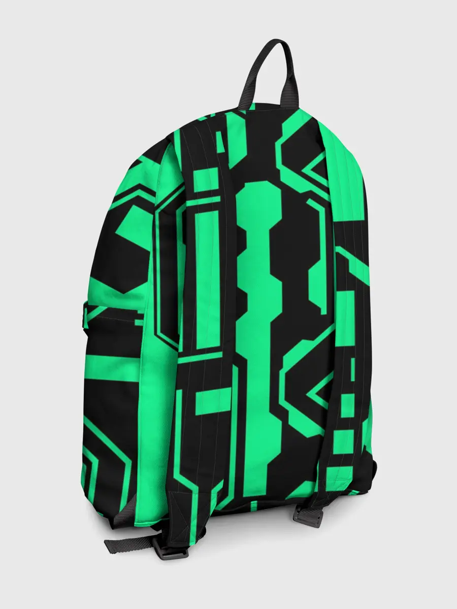 Рюкзак джинсовый / КИБЕРПАНК