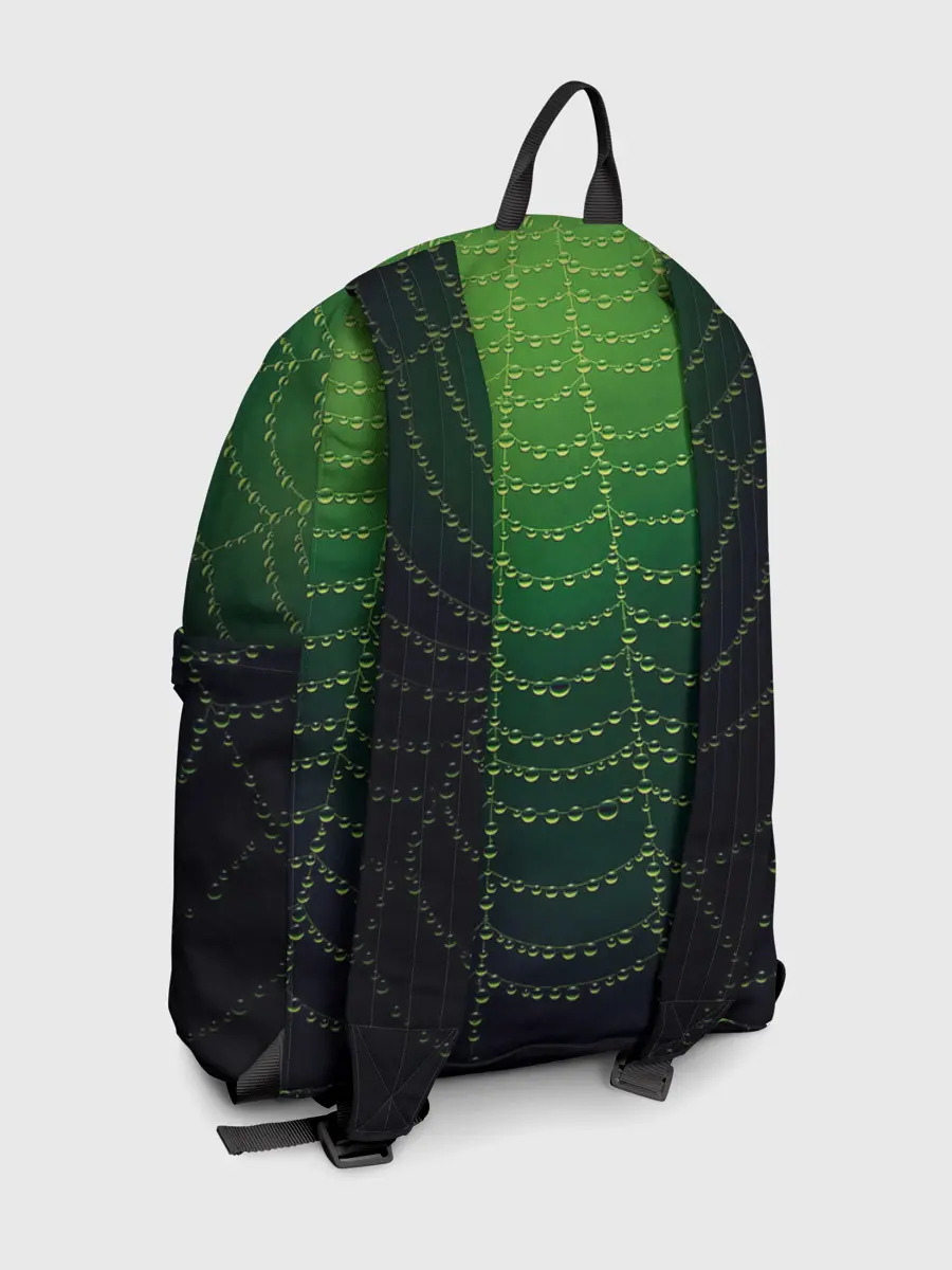 Рюкзак джинсовый / Паутина в лесу