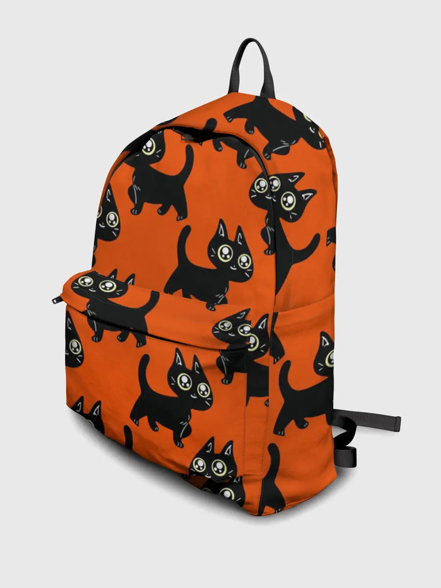 Рюкзак джинсовый / HALLOWEEN CATS