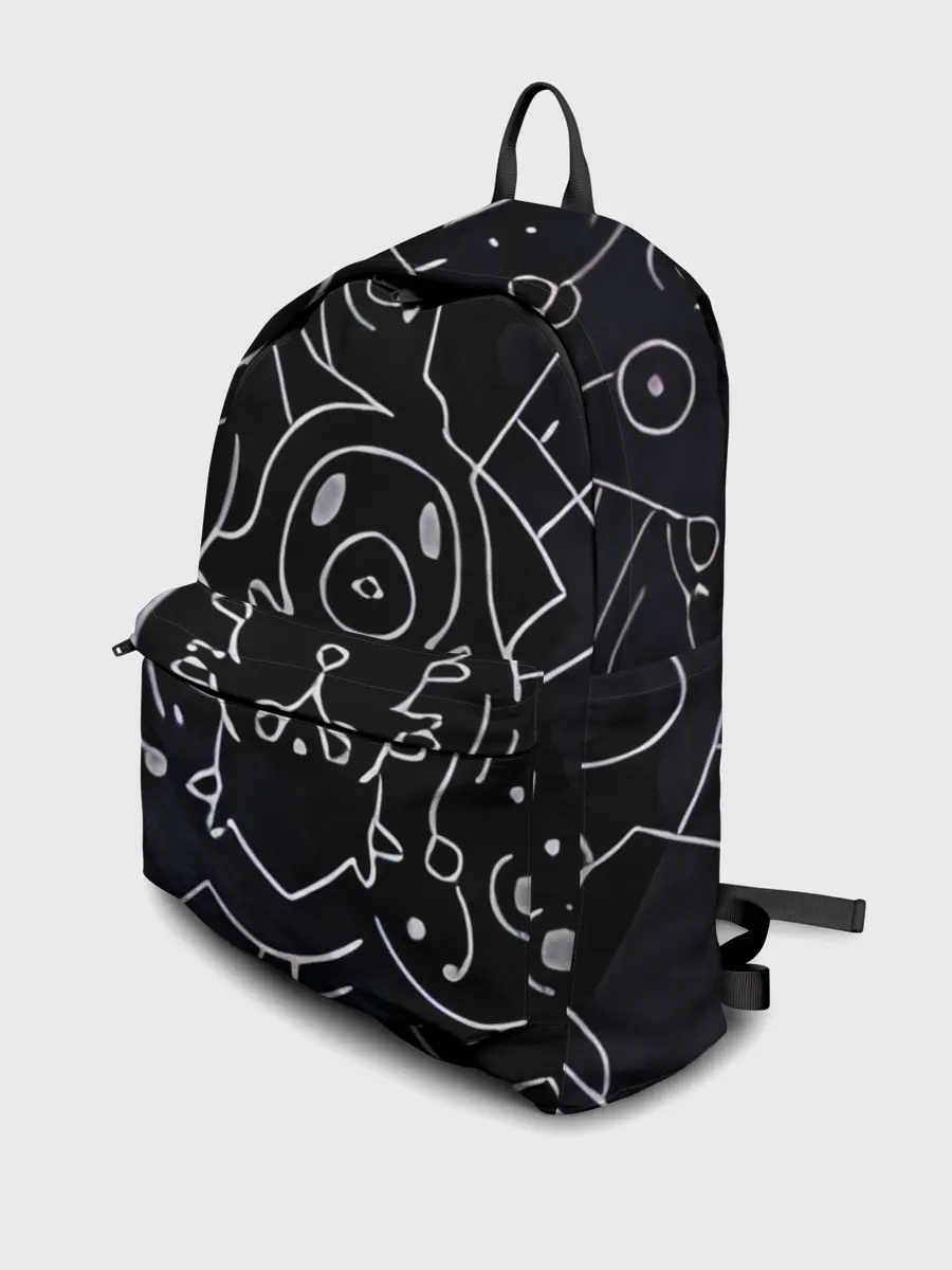 Рюкзак джинсовый / Гусеничка из Hollow Knight