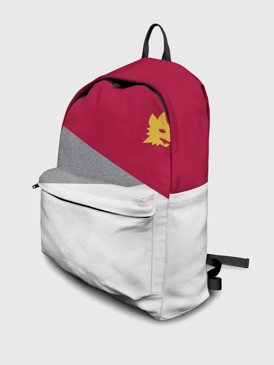 Рюкзак джинсовый / AS Roma | Red Design 21/22