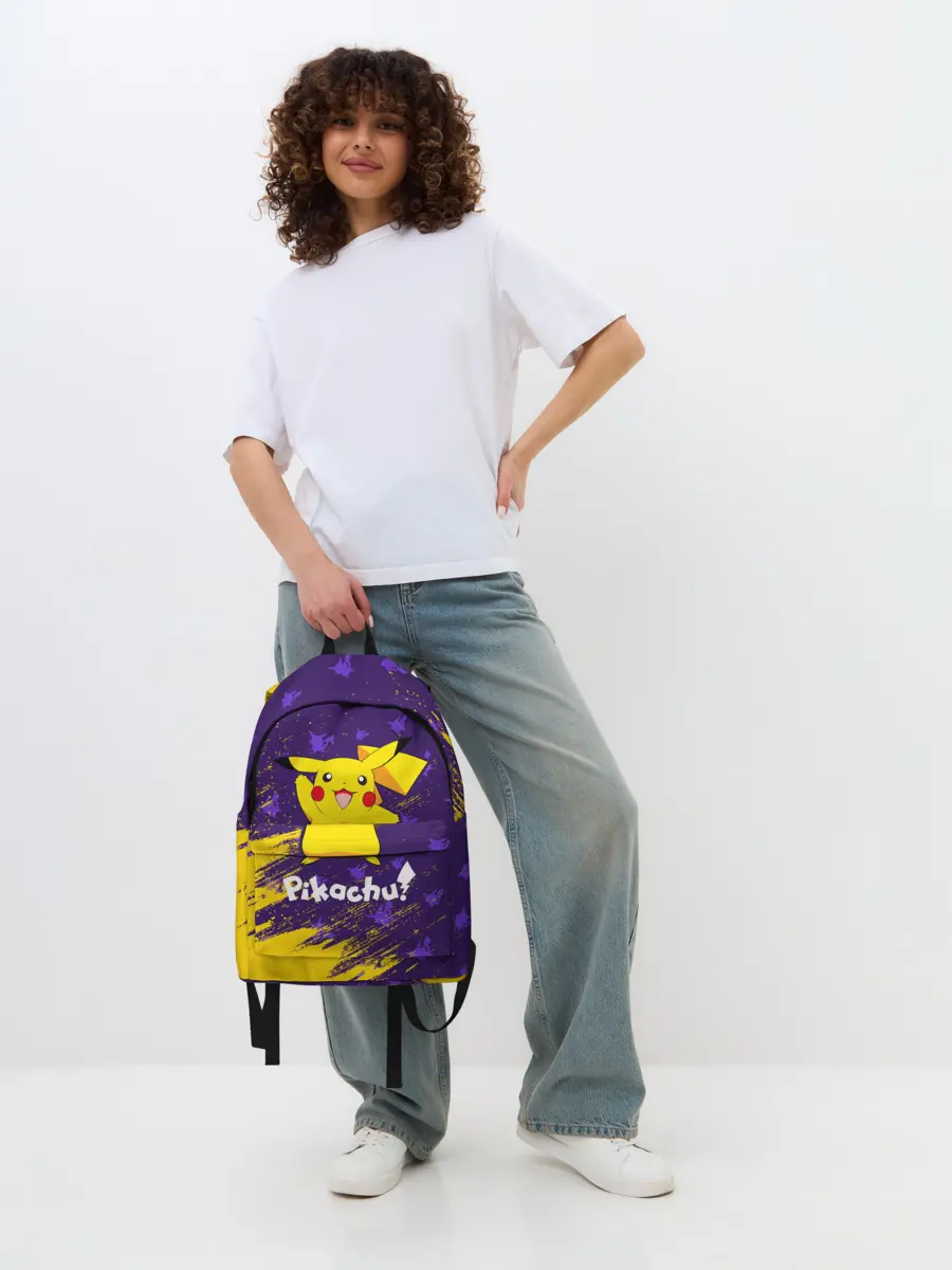 Рюкзак джинсовый / ПИКАЧУ / PIKACHU