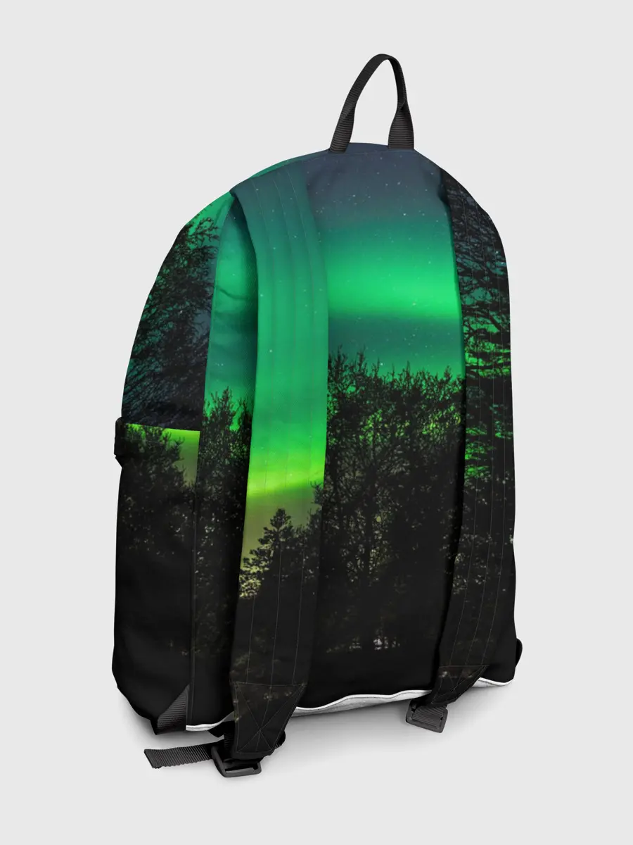 Рюкзак джинсовый / Северное сияние