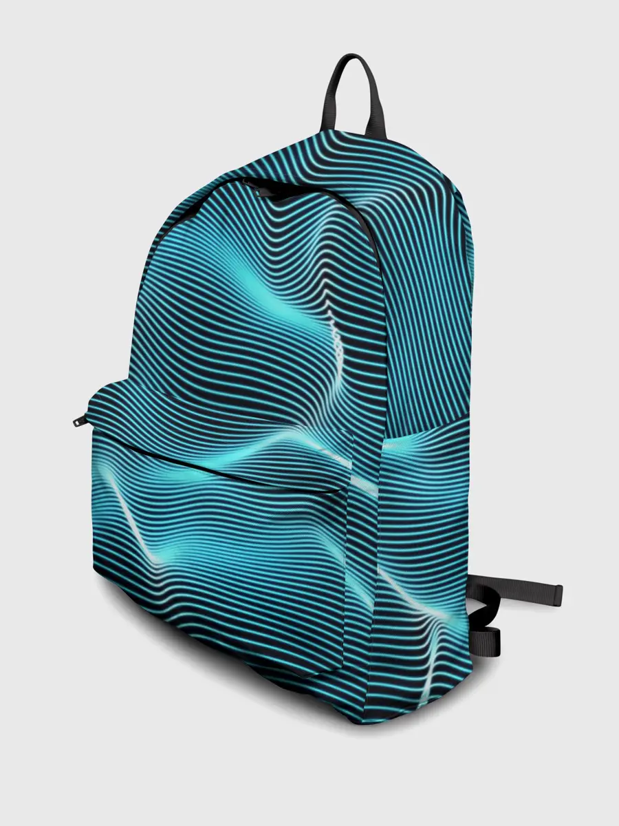 Рюкзак джинсовый / Neon lines