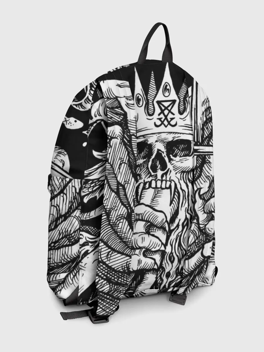 Рюкзак джинсовый / Монстр