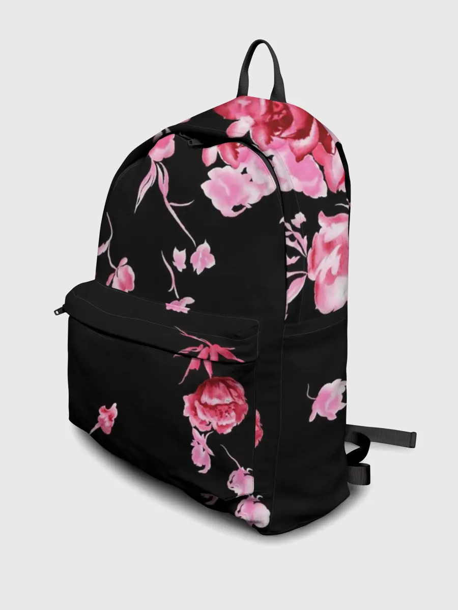 Рюкзак джинсовый / Цветы