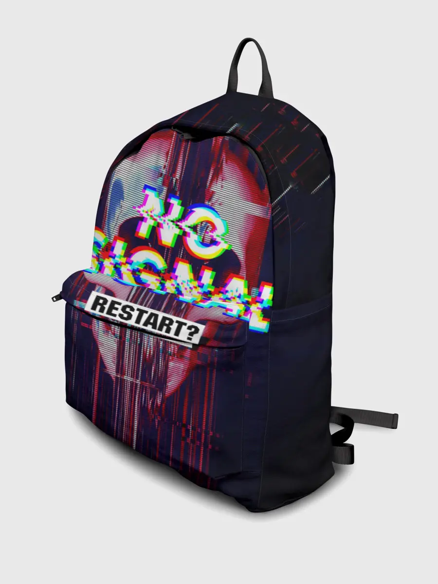 Рюкзак джинсовый / Череп