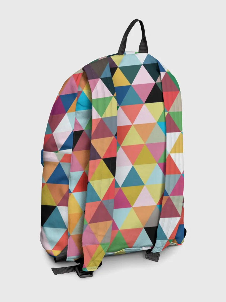 Рюкзак джинсовый / хипстерский паттерн