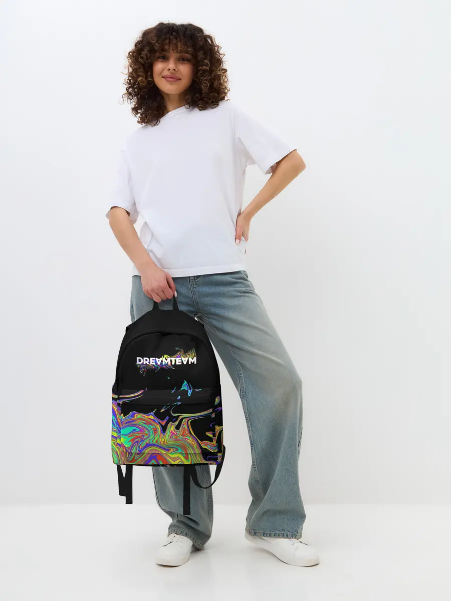 Рюкзак джинсовый / Rainbow Dream Team