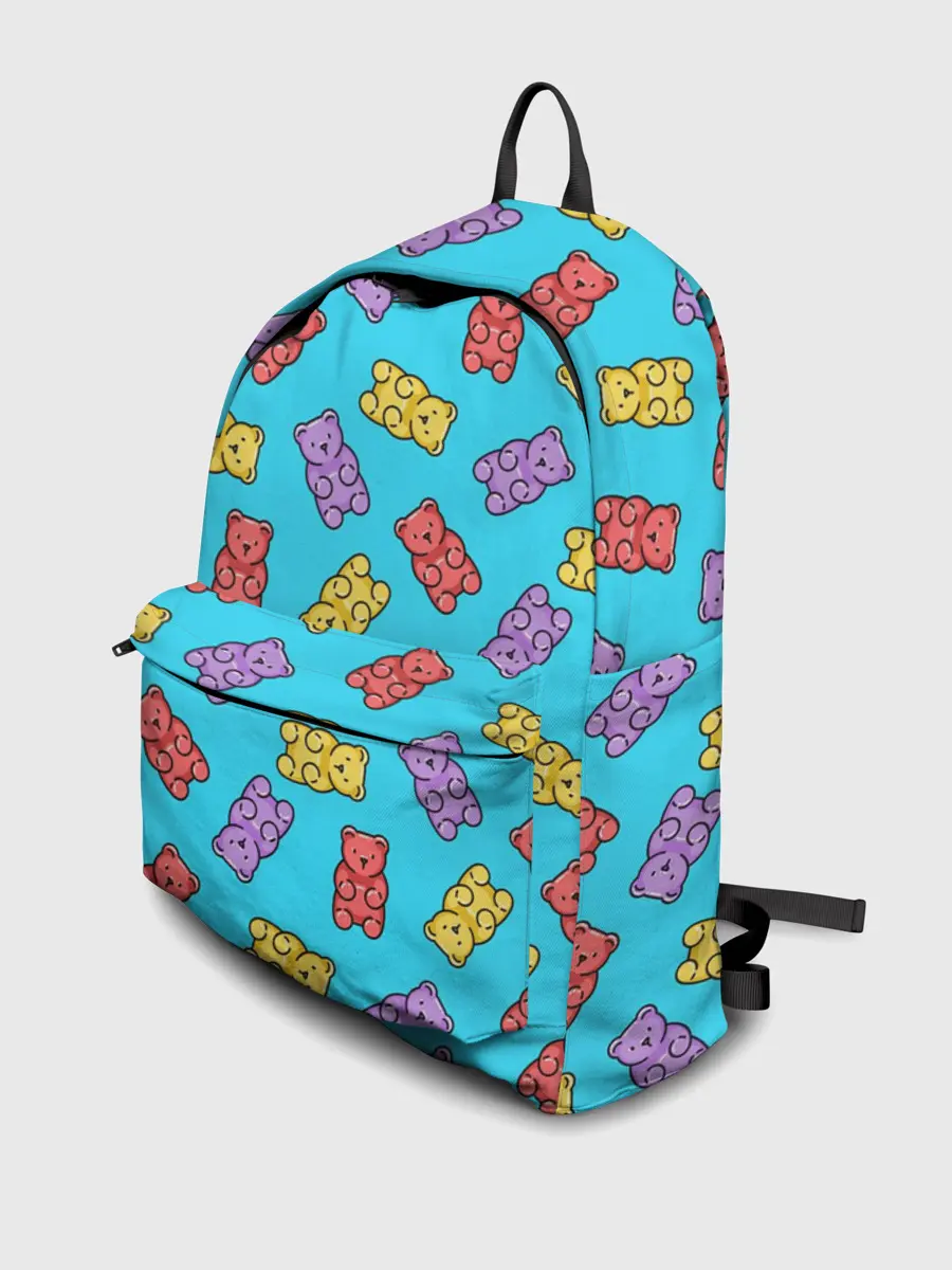 Рюкзак джинсовый / Мармеладные мишки