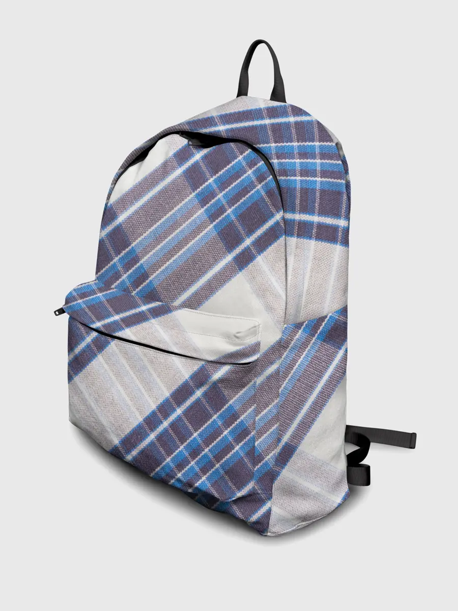 Рюкзак джинсовый / Шотландка | Scottish | Tartan
