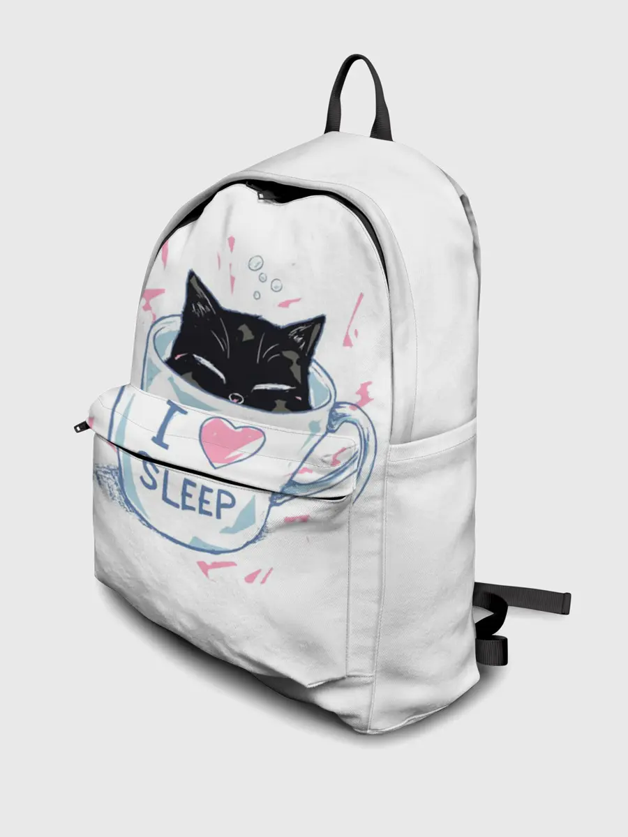 Рюкзак джинсовый / Я Люблю Спать