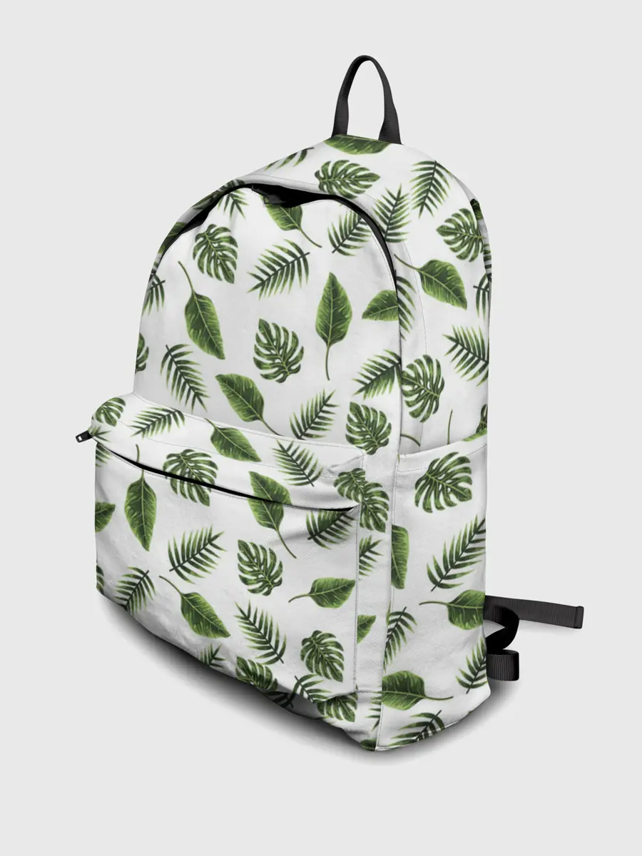 Рюкзак джинсовый / папоротник