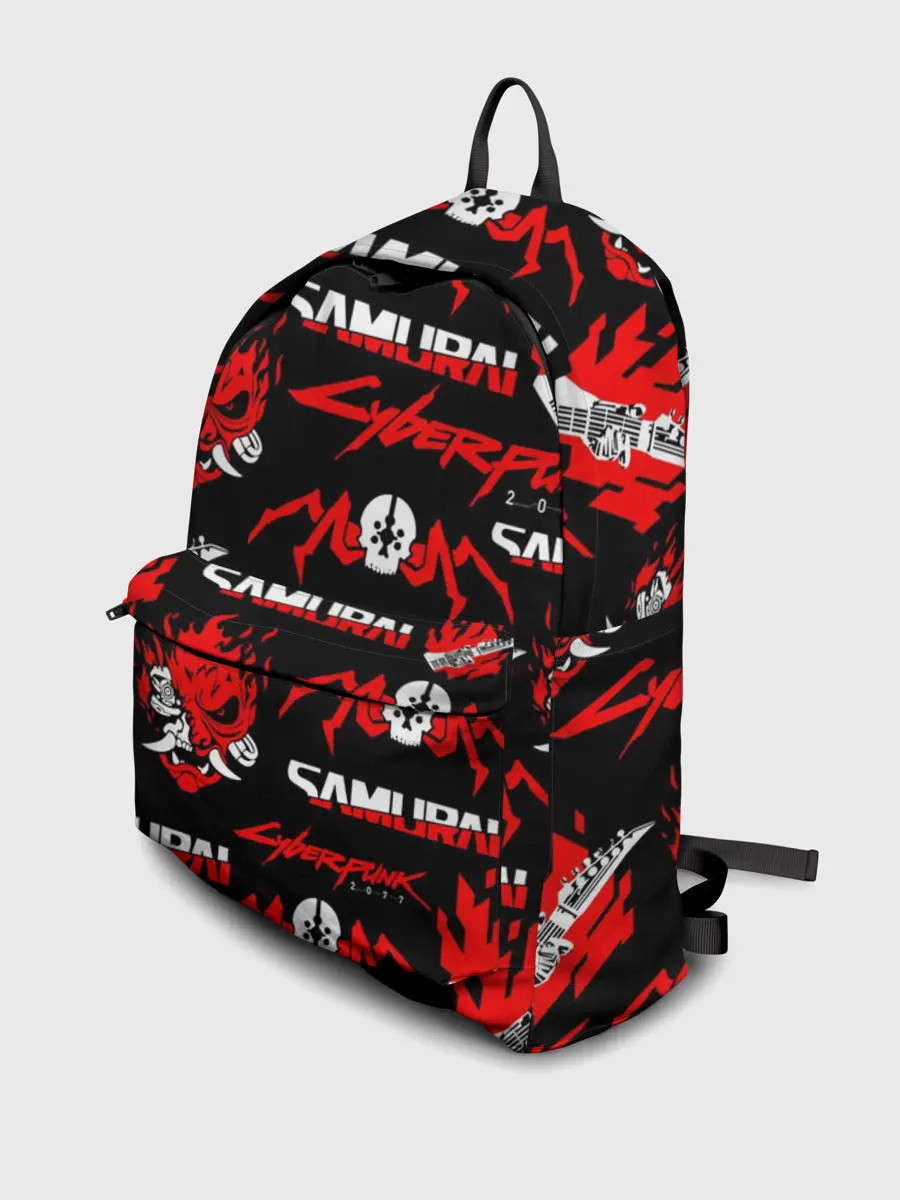 Рюкзак джинсовый / CYBERPUNK 2077 SAMURAI