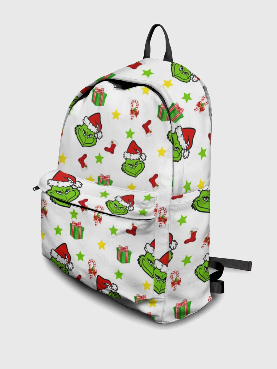 Рюкзак джинсовый / Гринч