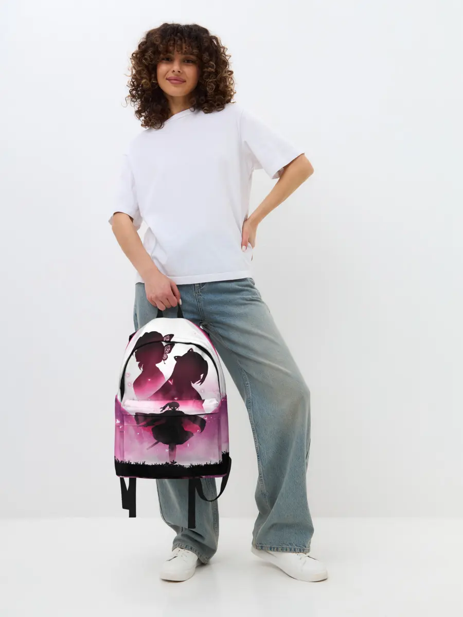 Рюкзак джинсовый / Столп Бабочки