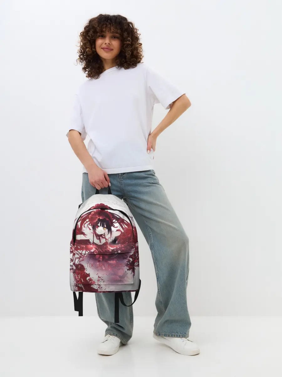 Рюкзак джинсовый / Куруми Токисаки