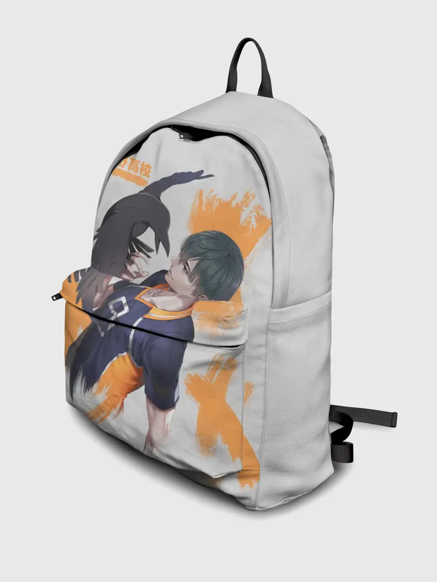 Рюкзак джинсовый / Кагеяма Тобио