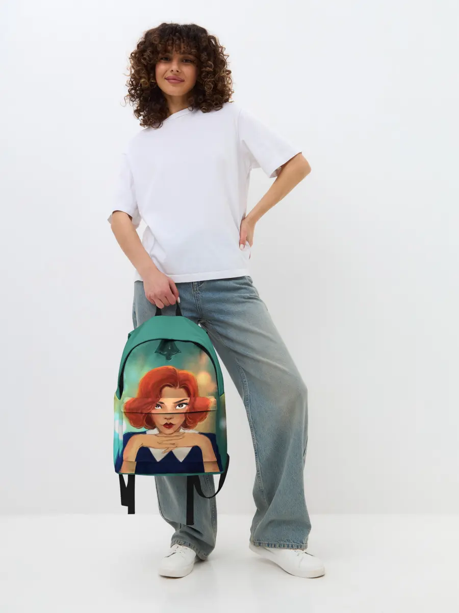 Рюкзак джинсовый / Ход Королевы