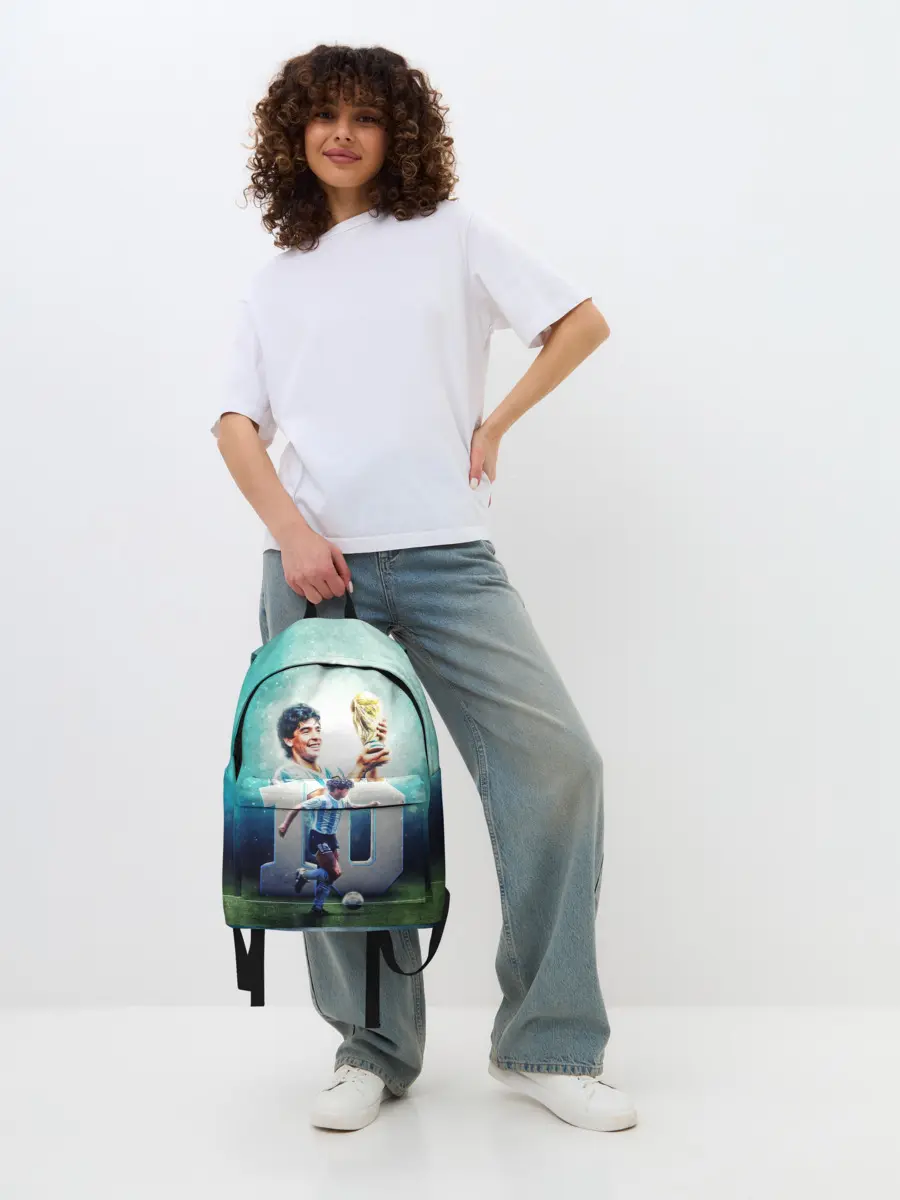 Рюкзак джинсовый / 10 number