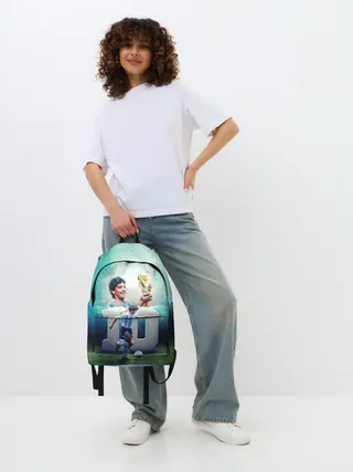 Рюкзак джинсовый / 10 number