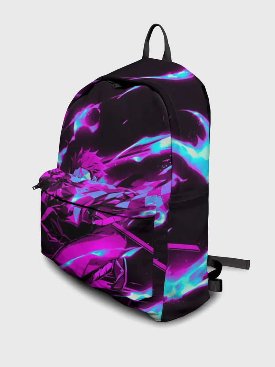 Рюкзак джинсовый / НЕОНОВЫЙ ТАНДЖИРО