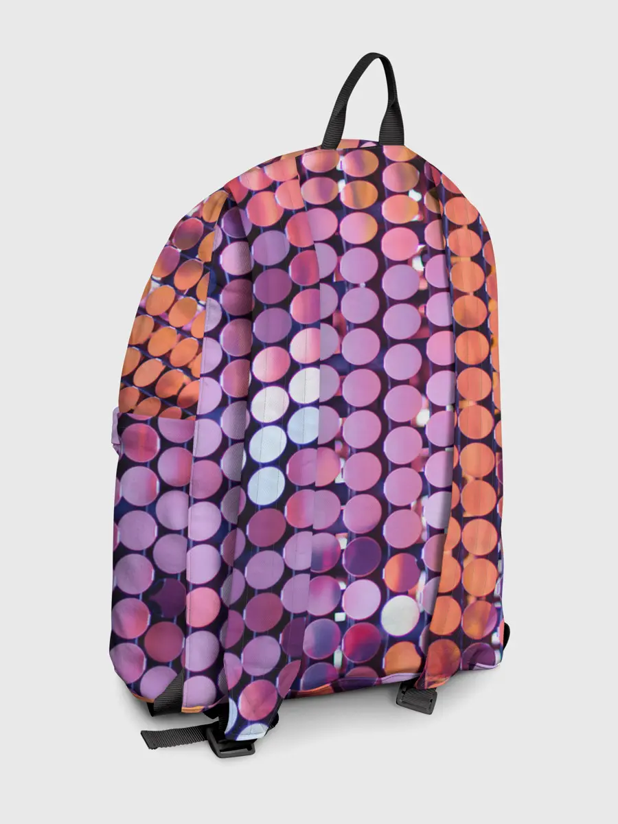 Рюкзак джинсовый / Вечеринка точки глянцевый узор