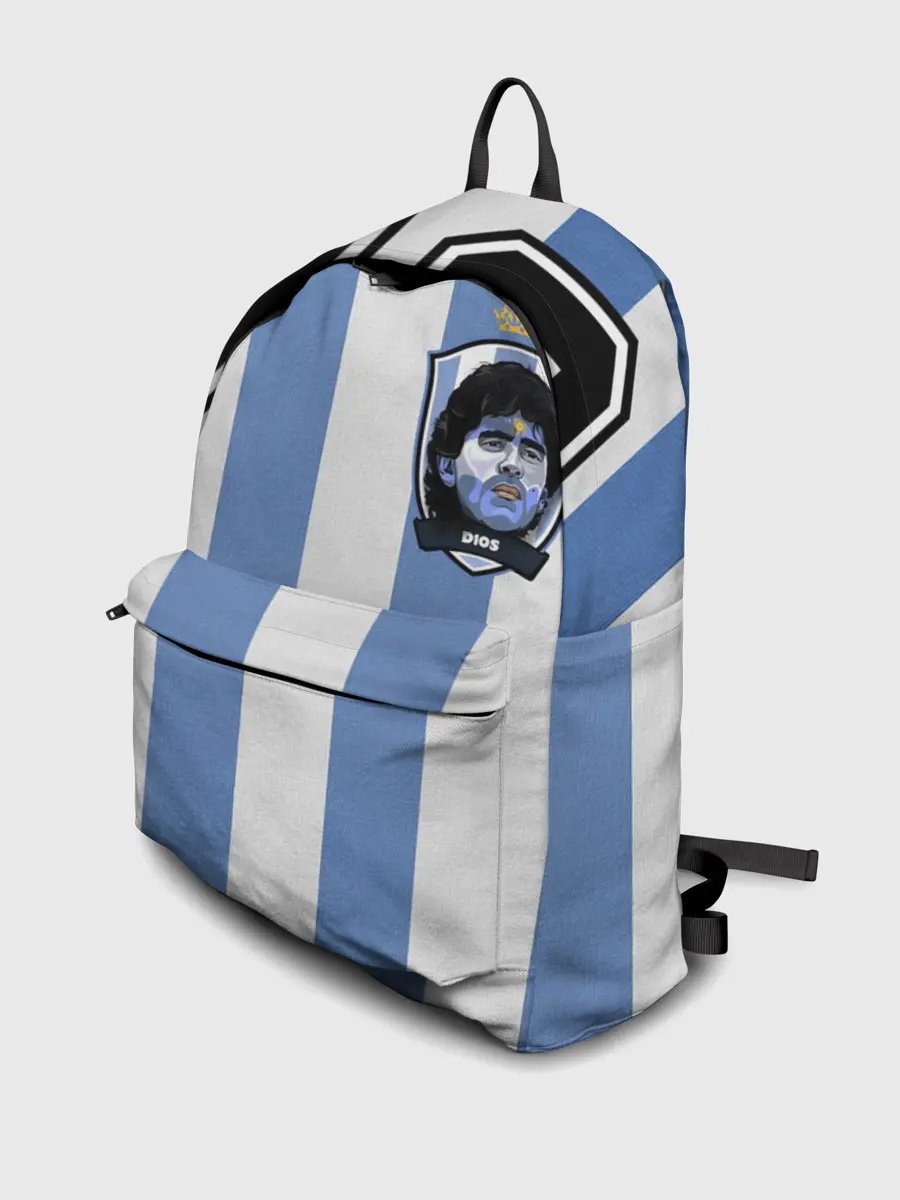 Рюкзак джинсовый / Диего Армандо Марадона D10S