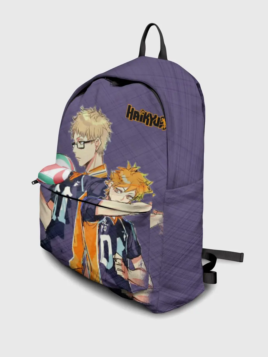 Рюкзак джинсовый / Haikyuu Кэй Цукишима
