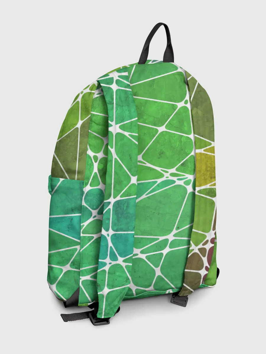 Рюкзак джинсовый / Абстракция камень