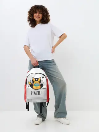 Рюкзак джинсовый / Among Picachu