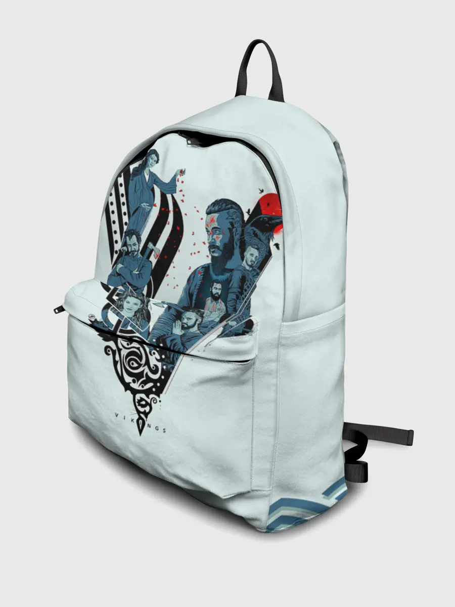 Рюкзак джинсовый / Викинги