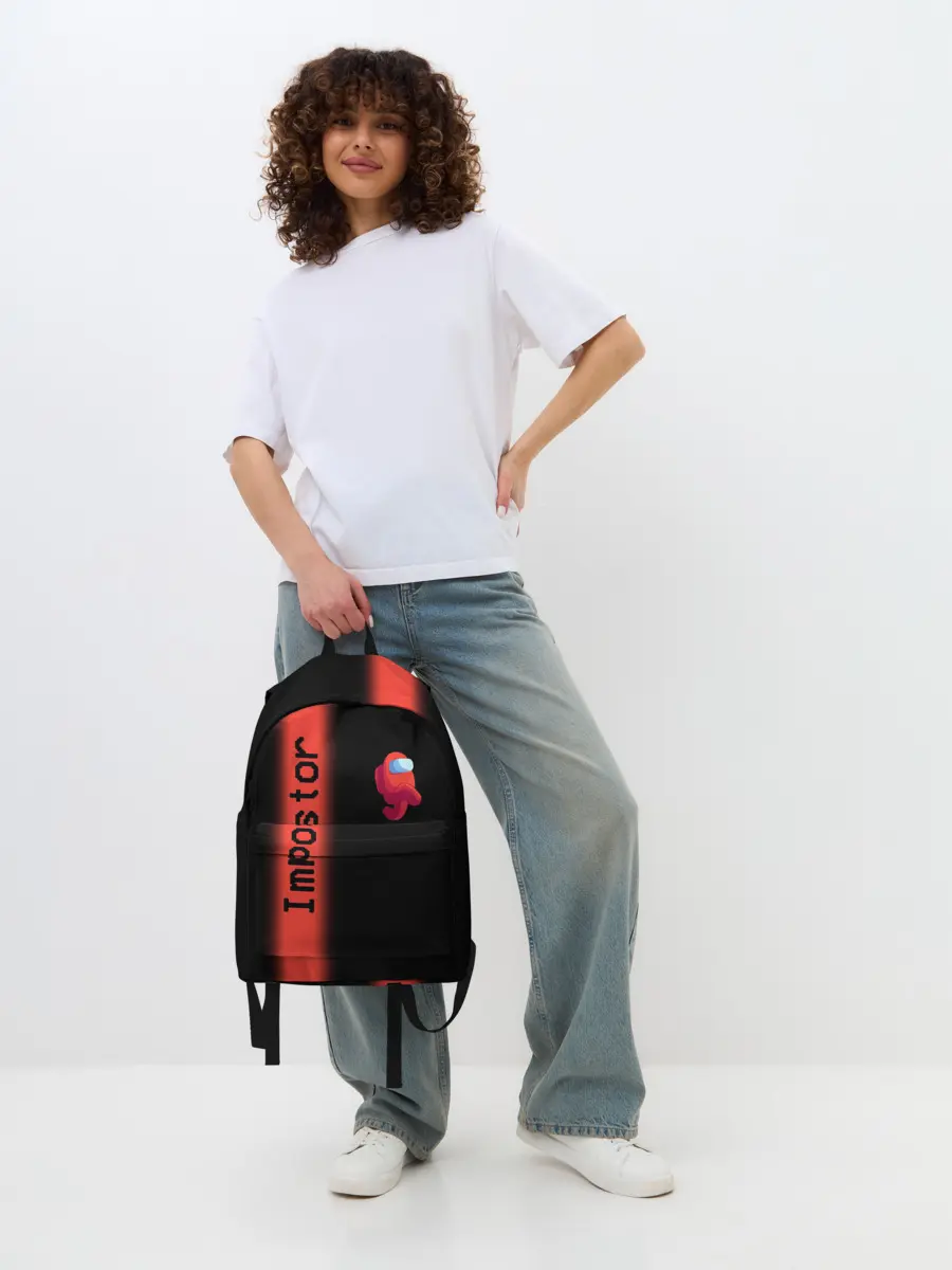 Рюкзак джинсовый / AMONG US