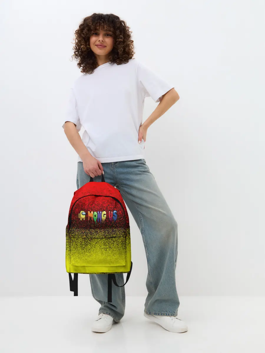 Рюкзак джинсовый / AMONG US