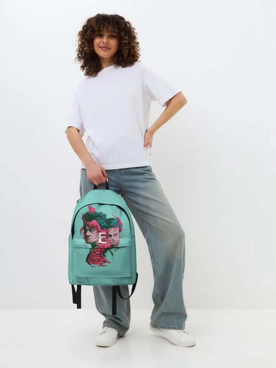 Рюкзак джинсовый / Бойцовский клуб