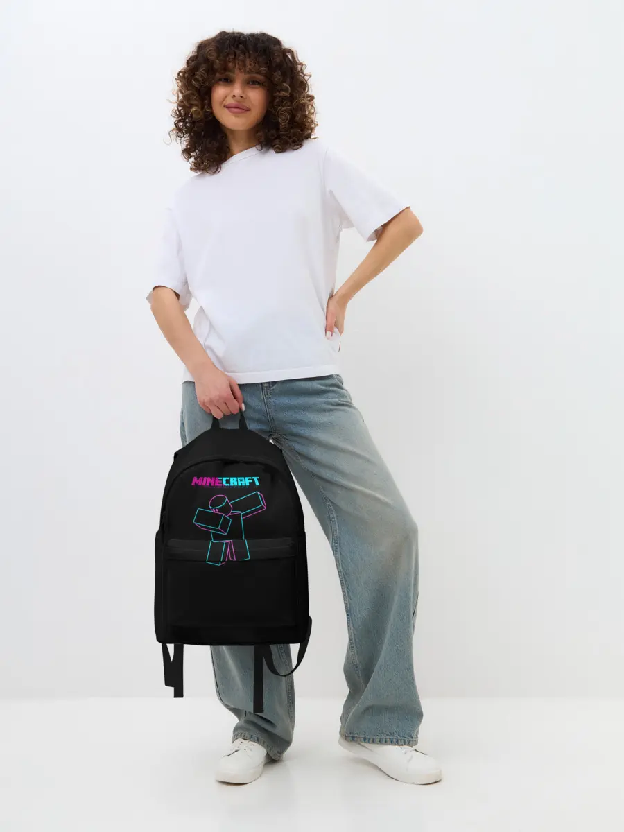 Рюкзак джинсовый / Minecraft