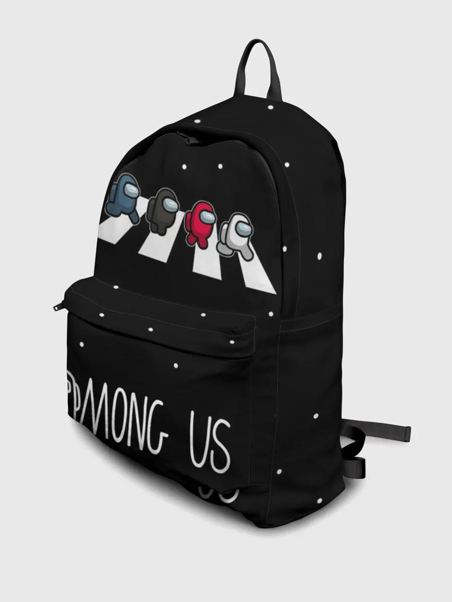 Рюкзак джинсовый / Among Us | Космический пешеход