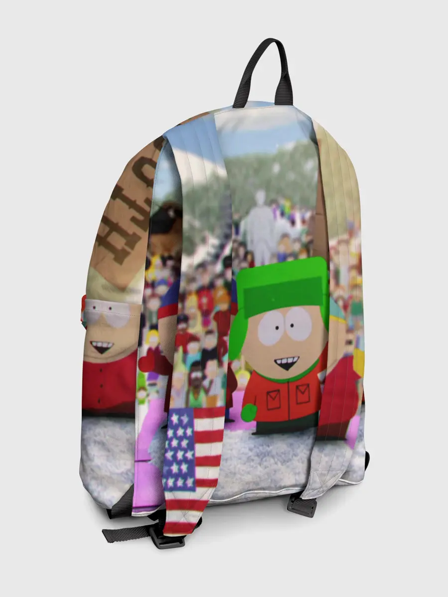 Рюкзак джинсовый / Южный Парк / South Park .