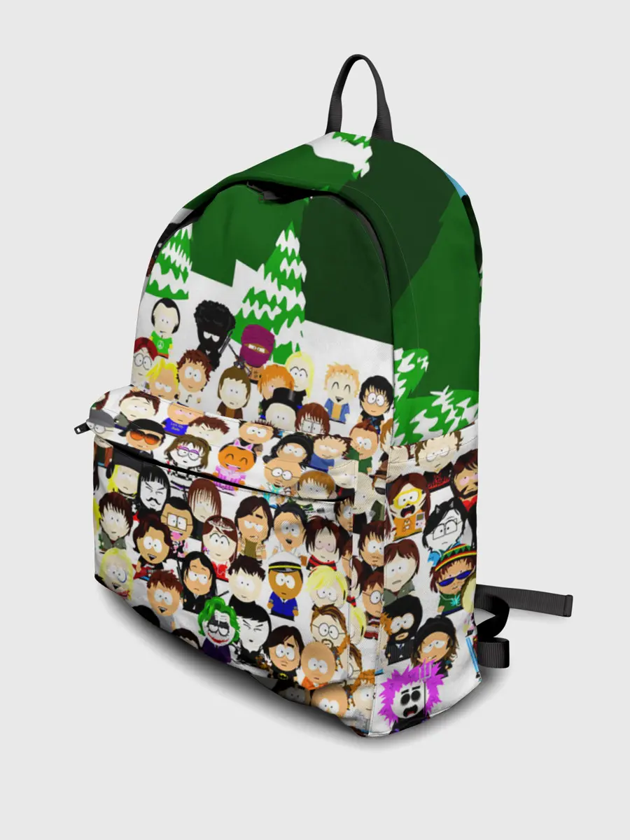 Рюкзак джинсовый / Южный Парк / South Park .
