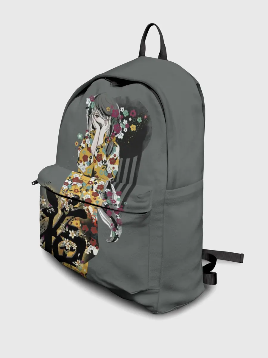 Рюкзак джинсовый / Гейша