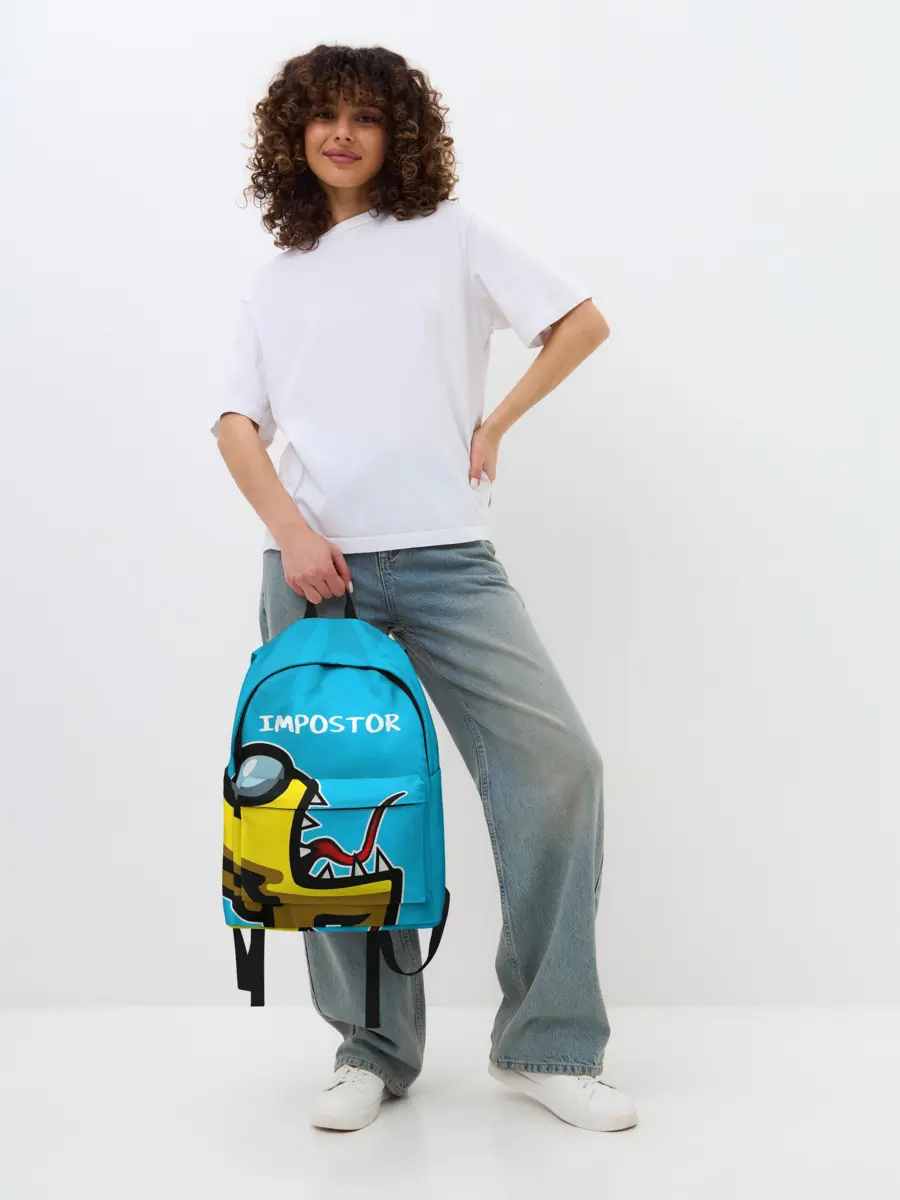 Рюкзак джинсовый / IMPOSTOR