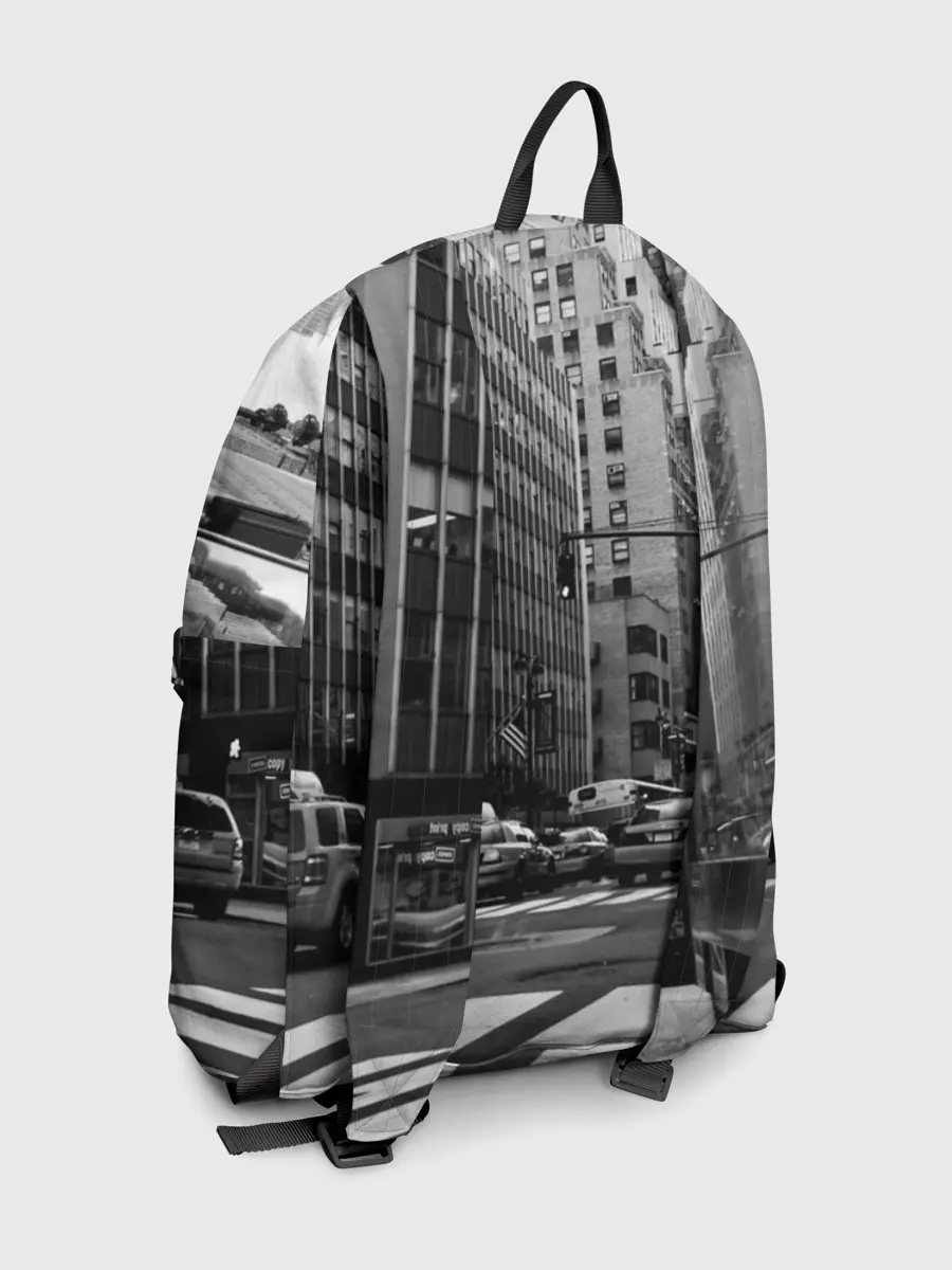 Рюкзак джинсовый / Among Us по улицам Нью-Йорка