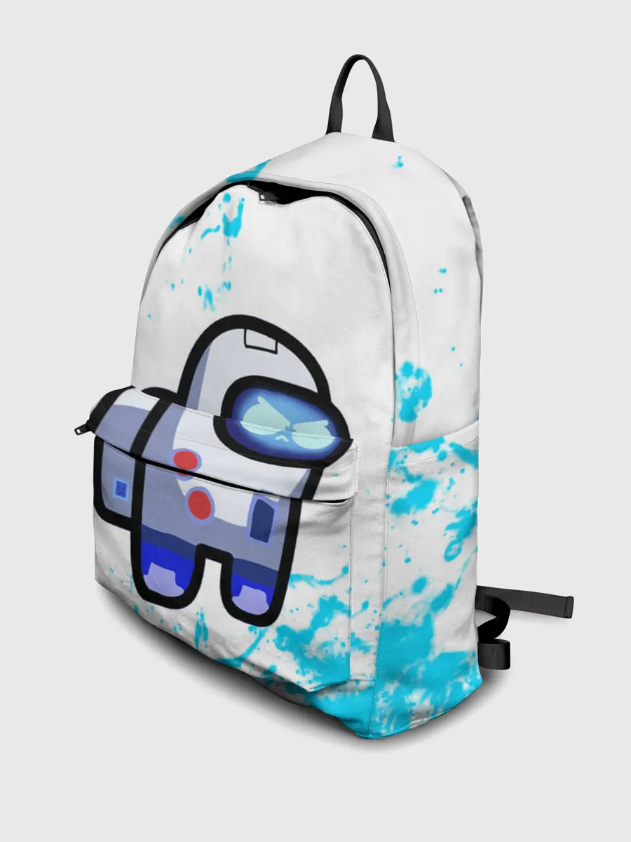 Рюкзак джинсовый / among us