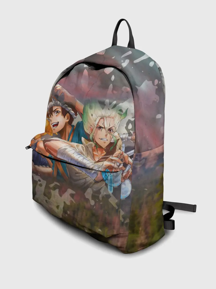 Рюкзак джинсовый / Доктор Стоун